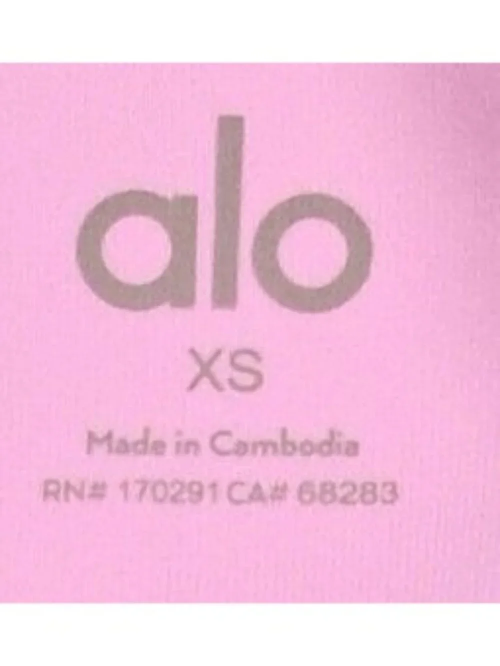ALO Yoga 7/8 High-Waist Airbrush Leggings in Candy Heart Pink
